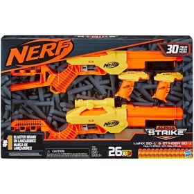 تصویر تفنگ نرف Nerf Alpha Strike Stinger با 8 تیر و 2 بطری Nerf Alpha Strike Stinger