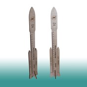 تصویر خط کش چوبی طرح موشک SLS Block2B Cargo 