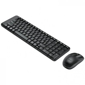 تصویر کيبورد و ماوس بي‌سيم لاجيتک ا Logitech MK220 Wireless Keyboard and Mouse Logitech MK220 Wireless Keyboard and Mouse