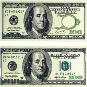 تصویر پاکت پول مدل دلار 