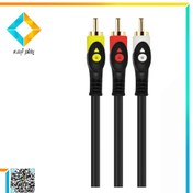 تصویر کابل تبدیل 3 به 3 RCA تسکو مدل TC13 TSCO Audio and Video 3to3 RCA Cable TC13