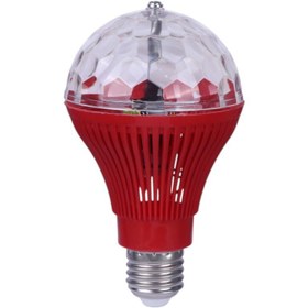 تصویر لامپ رقص نور گردان MD 3W E27 MD 3W E27 Rotating lamp