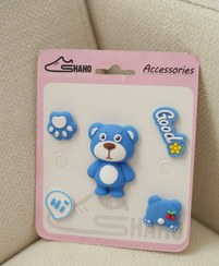 تصویر پک استیکر جیبیتز خرس ۵ عددی 