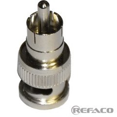 تصویر فیش بی ان سی REFACO BNC TO RCA Copper Pin RF2156 