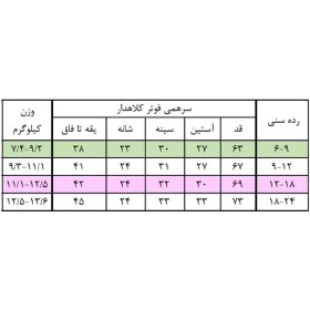 تصویر سرهمی فوتر کلاهدار کارترز مدل kcacay1146 