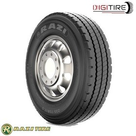 تصویر لاستیک خودرو رازی مدل RL2 (گل جلو) سایز 235/75R17.5 