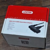 تصویر تبدیل آداپتور دار هارد لپ تاپ به usb 3 برند unitex 