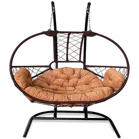 تصویر تاب ریلکسی راشا مدل توپ دو نفره 