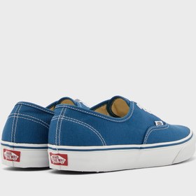 تصویر کفش اسپرت پایین‌تک آبی اصل برند vans Authentic Low Top Sneakers Blue