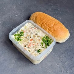 تصویر سالاد الویه مرغ 