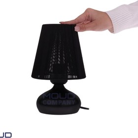 تصویر آباژور رومیزی مدل ملیسا کوچک مشکی (موعود) 