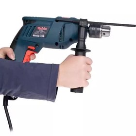 تصویر دریل650 وات چکشی و دیمردار رابین مدل R1003 impact drill