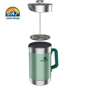 تصویر قهوه ساز استنلی مدل FRENCH PRESS حجم 1400ML رنگ سبز قهوه ساز استنلی مدل FRENCH PRESS حجم 1400ML رنگ سبز