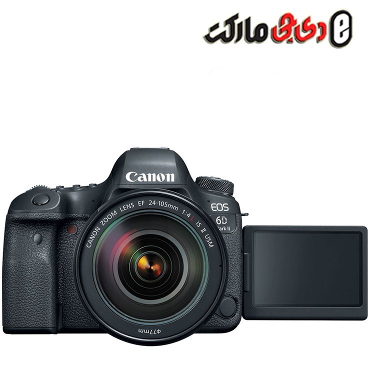 خرید و قیمت دوربین عکاسی کانن مدل EOS 6D Mark II EF 24-105mm f/4L IS II USM  ا Canon EOS 6D Mark II 24-105 IS II USM