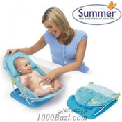 تصویر صندلی حمام نوزاد آبی Summer 