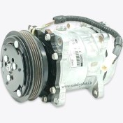 تصویر كمپرسور كولر با پولی 4 شيار (طرح قديم) آريسان ایساکو 