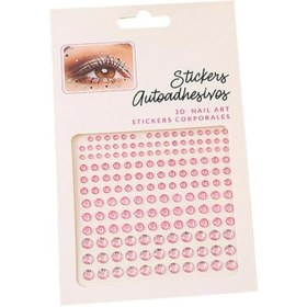 تصویر نگین آرایشی و نگین مو و صورت و بدن 