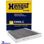 تصویر فیلتر کابین کربن دار مرسدس بنز E(W211)-CLS(C219) برند Hengst کد E989LC 