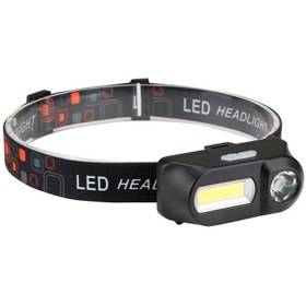 تصویر چراغ قوه پیشانی شارژی Double Light KX-1804 تعمیری Double Light KX-1804 High Power Headlamp