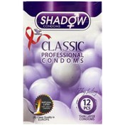 تصویر کاندوم کلاسیک شفاف 12تایی شادو ا Shadow Classic Professional Condom 12pcs Shadow Classic Professional Condom 12pcs