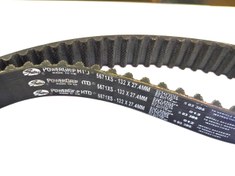 تصویر تسمه تایم ال 90 ساندرو مگان 1600 پاورگریپ اصلی 132 دندانه Powergrip Gates Timing Belt RENAULT LOGAN Tondar90