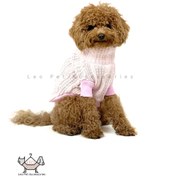 تصویر لباس بافتنی گیسبافت - صورتی / XXL Knitted sweater for dogs and cats