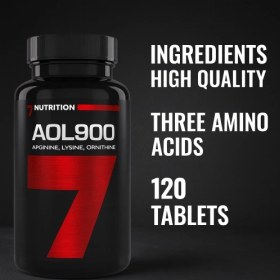 تصویر آرژنین اورنتین لیزین 900 سون نوتریشن Arginine Ornithine Lysine 900 Seven Nutrition