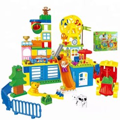 تصویر لگو دوپلو مدل شهربازی برند Gorock 