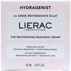 تصویر کرم آبرسان و مرطوب کننده هیدراژنیست لیراک LIERAC HYDRAGENIST THE REHYDRATING RADIANCE CREAM 50 ML 