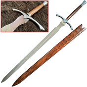 تصویر شمشیر شوالیه فولادی مدل BigSword 