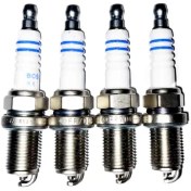 تصویر شمع بوش FR7DC پایه کوتاه تک پلاتین مناسب پژو ۴۰۵ 