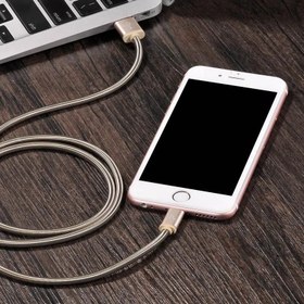 تصویر کابل تبدیل USB به لایتنینگ هوکو Hoco U5 usb to lightning Cable 