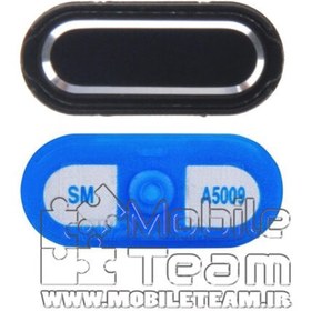 تصویر کلید هوم مشکی سامسونگ HOME BUTTON SAMSUNG GALAXY A5 2015-A500 A7 2015-A700 BLACK 