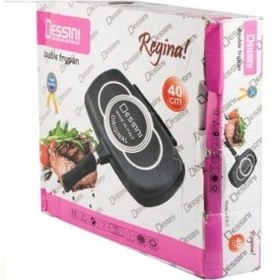 تصویر ماهیتابه رژیمی دسینی سایز 40 گرانیتی نچسب Dessini size 40 non-stick granite diet frying pan