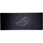 تصویر ماوس پد گیمینگ ایسوس مدل ROG مشکی NU6 ابعاد 40*90 سانتی متر ASUS ROG BLACK GAMING MOUSE PAD 40*90 CM