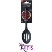 تصویر قاشق شیاردار تمام سیلیکونی برند شنگیا 