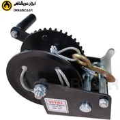 تصویر وینچ دستی کلاچ دار ۱۲۰۰ LBS ظرفیت ۵۴۰ کیلوگرم 