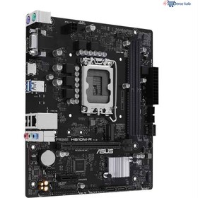 تصویر مادربرد PRIME H610M-R D5-SI ایسوس سوکت 1700 Asus PRIME H610M-R D5-SI LGA 1700 Motherboard