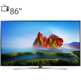 تصویر تلویزیون ال ای دی هوشمند ال جی مدل 86SJ95700GI سایز 86 اینچ LG 86SJ95700GI Smart LED TV 86 Inch