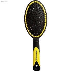 تصویر برس مو سرسوزن پلاستیکی دکتر مورنینگ Dr. Morning hair brush