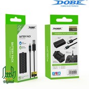 تصویر Dobe Controller Battery Pack for XBOX Series X/S - Black باتری قابل شارژ به همراه کابل شارژ DOBE مخصوص کنترلر ایکس باکس