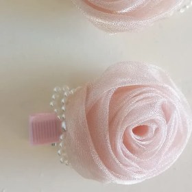 تصویر 9422-گیره موی گل رز 