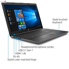 تصویر لپ تاپ اچ پی مدل DA2185-A با پردازنده i5 نسل دهم ا DA2185 -A Core i5 8GB 1TB 2GB HD Laptop DA2185 -A Core i5 8GB 1TB 2GB HD Laptop