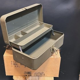 تصویر جعبه ابزار فلزی آمریکایی سایز ۳۵ سانت 