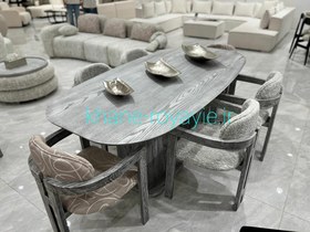 تصویر میزوصندلی غذاخوری مدل اچ پلاس H Plus model dining table and chairs