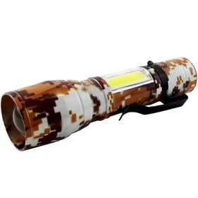 تصویر چراغ قوه دستی اسمال سان مدل ZY-513 با نور مهتابی و شدت ۲۰۰ لومن 