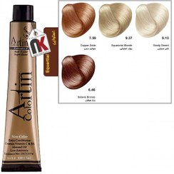 تصویر رنگ مو آرتین سری استوایی 