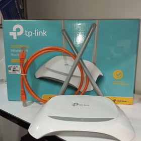 تصویر روتر بی‌سیم 300Mbps تی پی-لینک مدل TL-WR840N (در حد نو) TL-WR840N