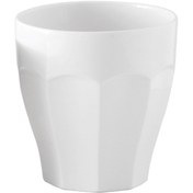 تصویر ظرف یخ چینی زرین سفید نئوکلاسیک (1 پارچه) Zarin Iran ItaliaF White 1 Piece Porcelain Ice-bucket