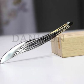 تصویر موچین دو رنگ نیکل طلایی 